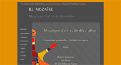 Desktop Screenshot of beji-mozaike.com